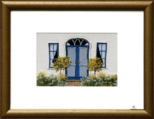 Die blaue Haustür von Ute Richter-Frank